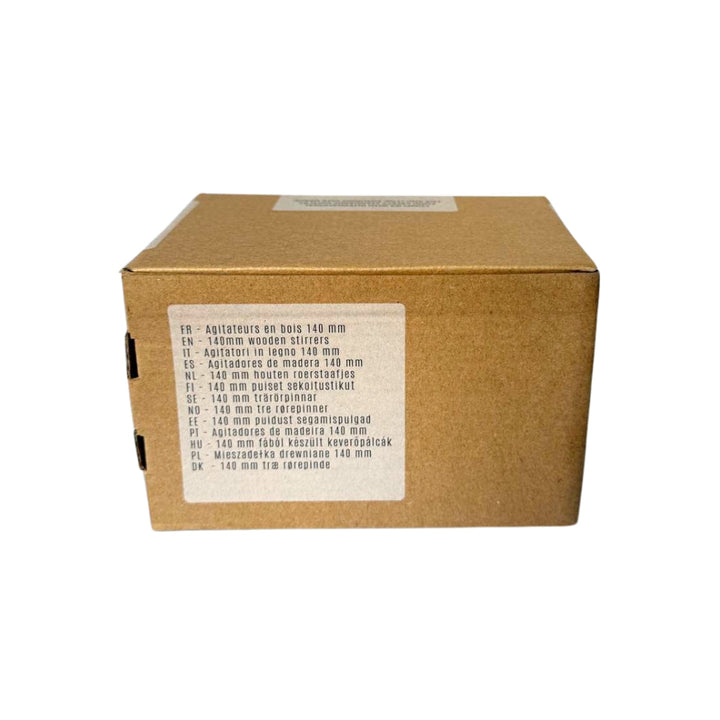 Agitateur en Bois en boîtes distributrices 140 mm