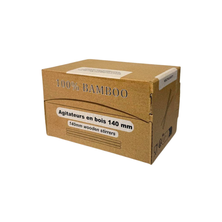 Agitateur en Bois en boîtes distributrices 140 mm