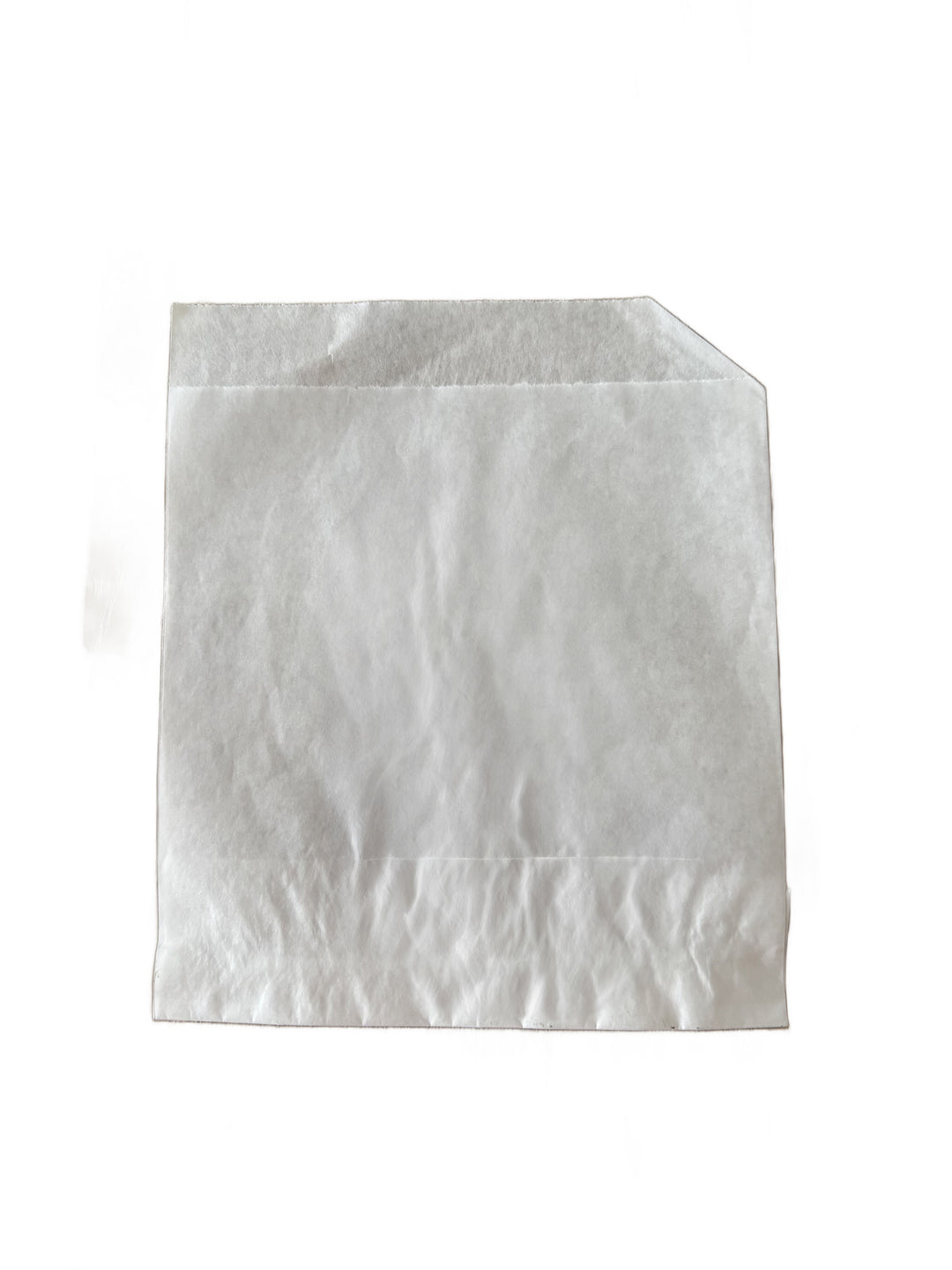 Sachet Burger Kebab fendu kraft blanc