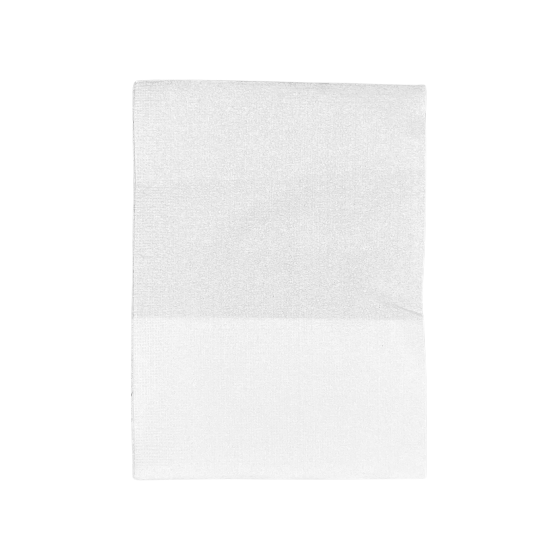 Serviettes blanches 1 pli 17x17