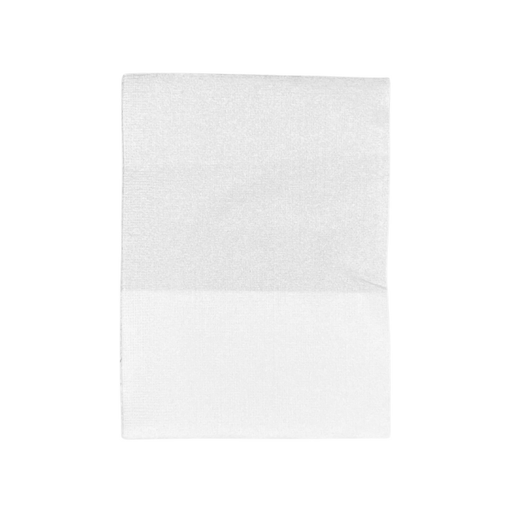 Serviettes blanches 1 pli 17x17