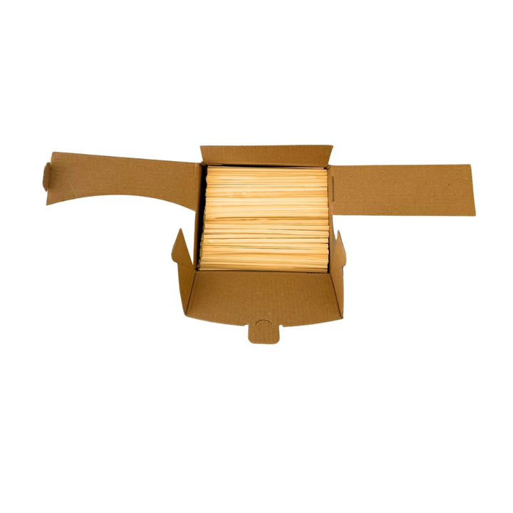 Agitatore in bambù in scatole dispenser da 140 mm