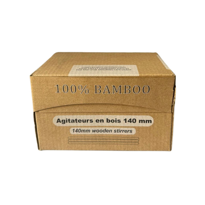 Agitateur en Bois en boîtes distributrices 140 mm
