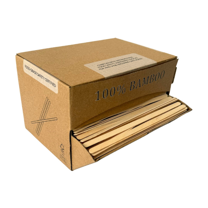 Agitateur en Bois en boîtes distributrices 140 mm