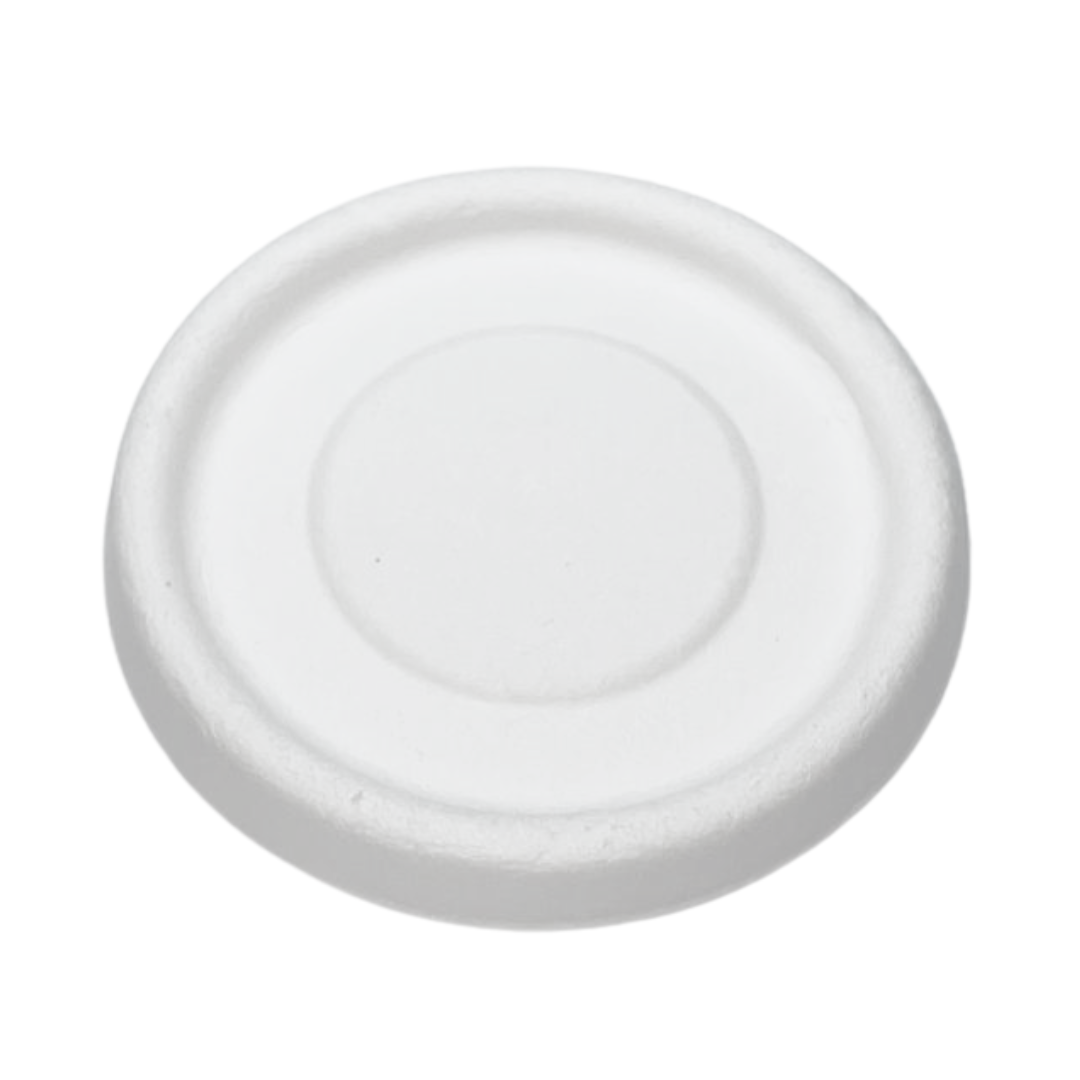 Tampa de bagaço branco Ø 62/63 mm (1000 unidades)