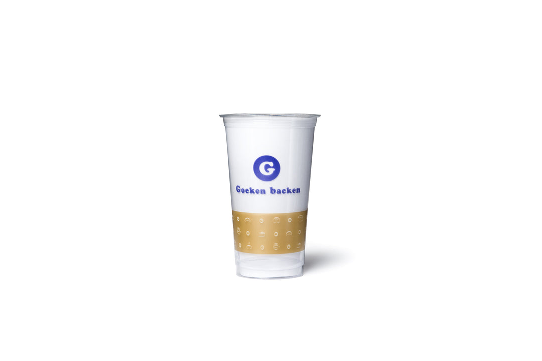 Gobelets milkshake 500 ml avec couvercle
