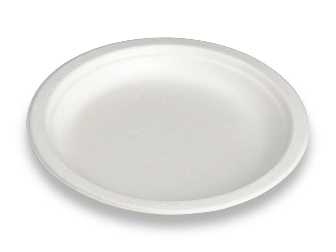 Pratos de bagaço Ø 18 cm