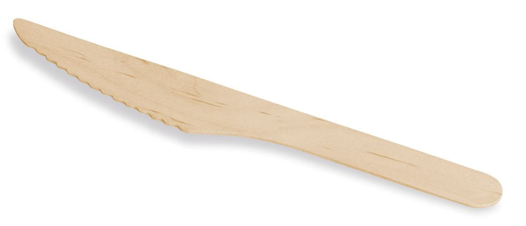 Facas de madeira de 16 cm