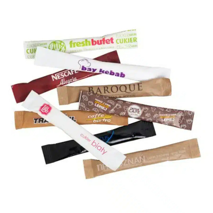Bûchettes de sucre personnalisées - 4g