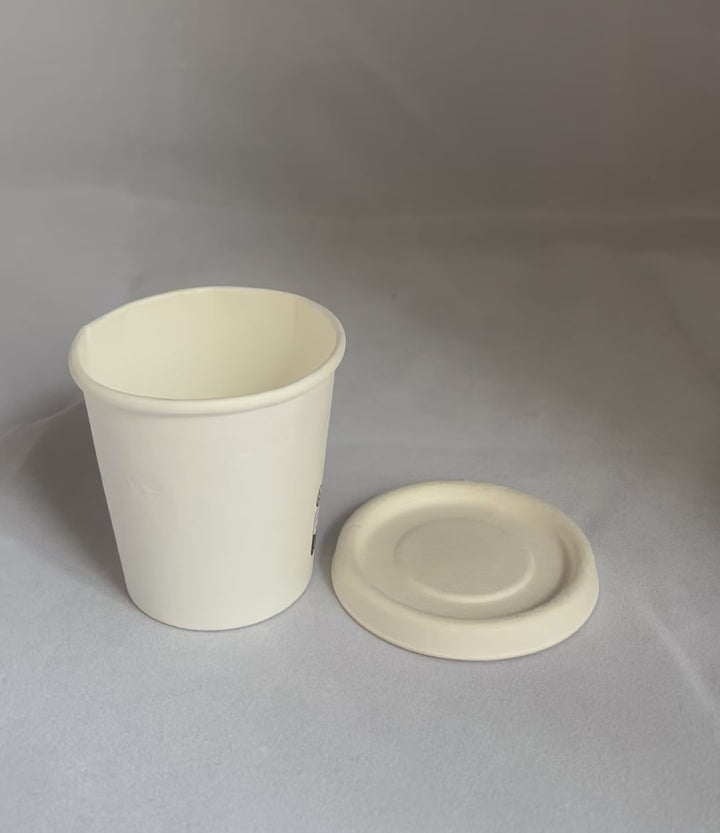 White Espresso paper cups 10-12 cl / 4 oz - 190 + 15 gsm