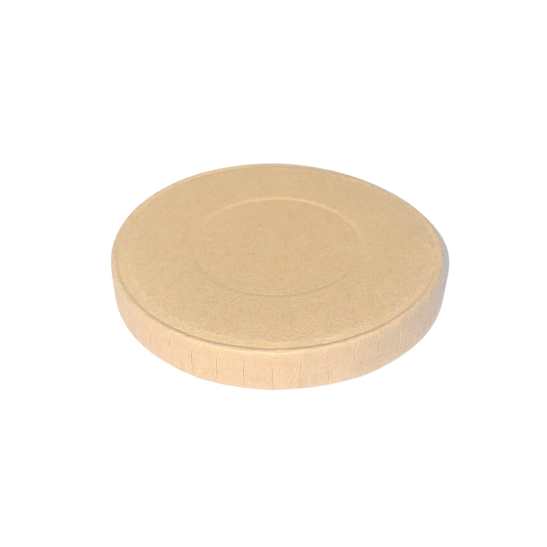Couvercle en carton kraft Ø 62 mm
