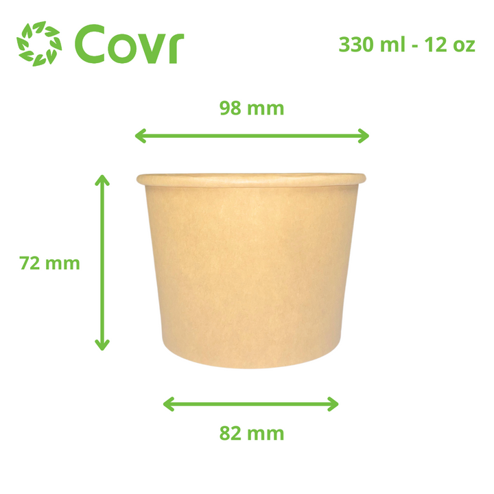Bol soupe 335 ml - 12 oz (500 unités)