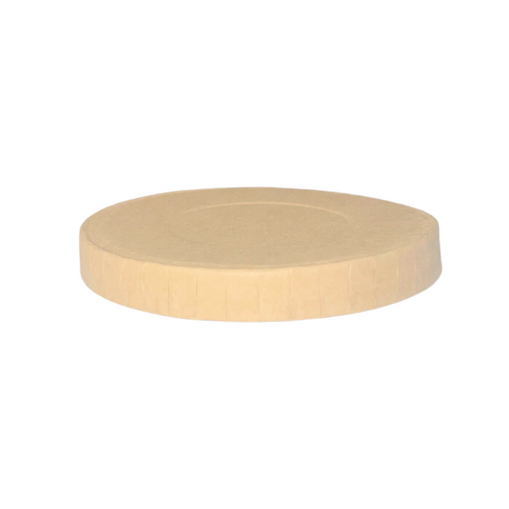 Couvercle en carton kraft Ø 62 mm