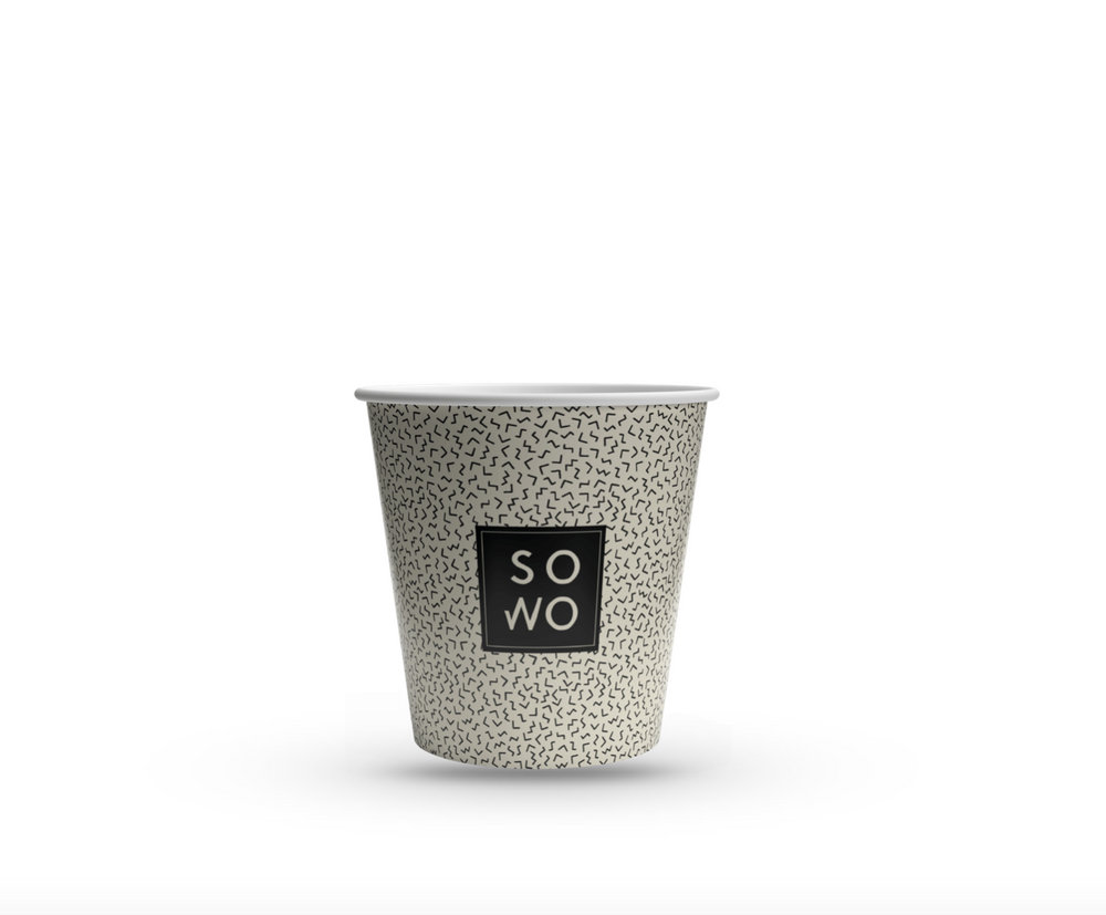 Gobelets carton personnalisés 10 cl / 4 oz