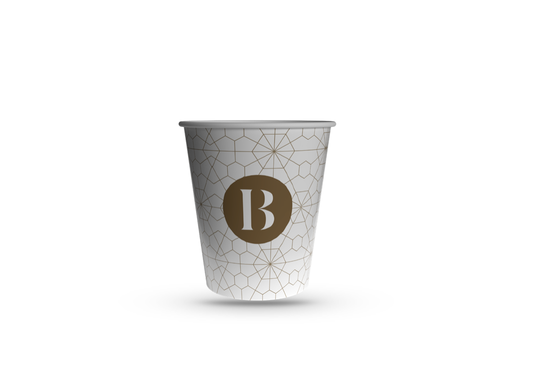 Gobelets carton personnalisés 25 cl / 8 oz
