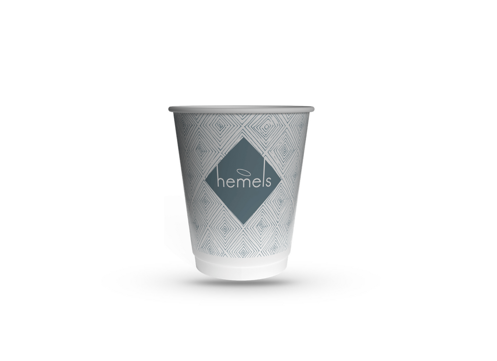 Gobelets carton personnalisés Double Paroi 25 cl / 8 oz