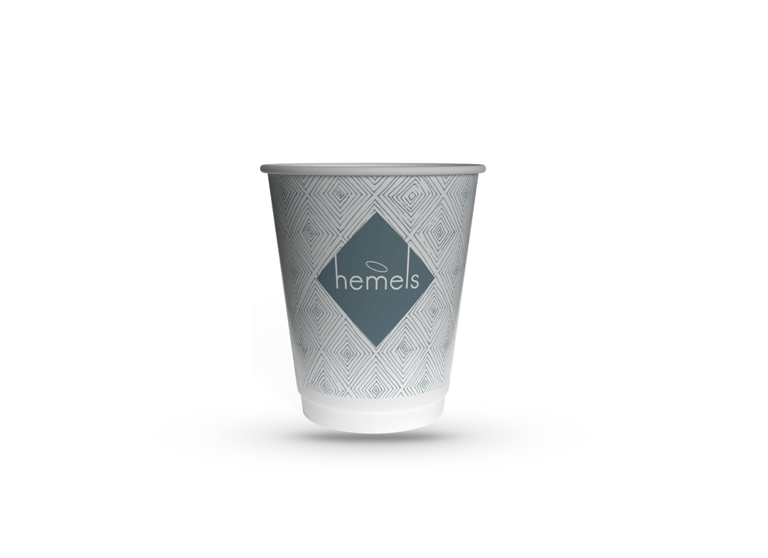 Gobelets carton personnalisés Double Paroi 25 cl / 8 oz