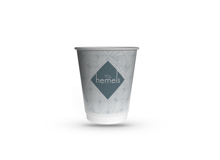 Gobelets carton personnalisés Double Paroi 25 cl / 8 oz