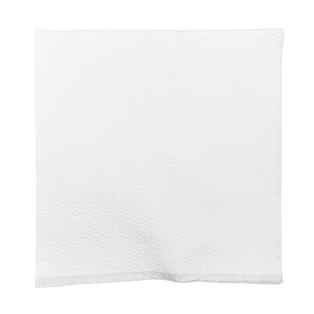 Serviettes blanches 1 pli 30x30