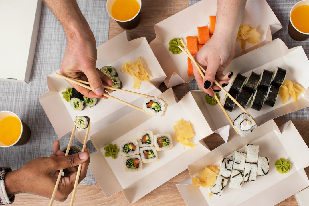Sushis à emporter 
