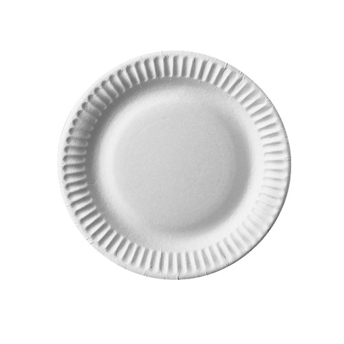 Round paper plates Ø 15 cm white (1000 units)