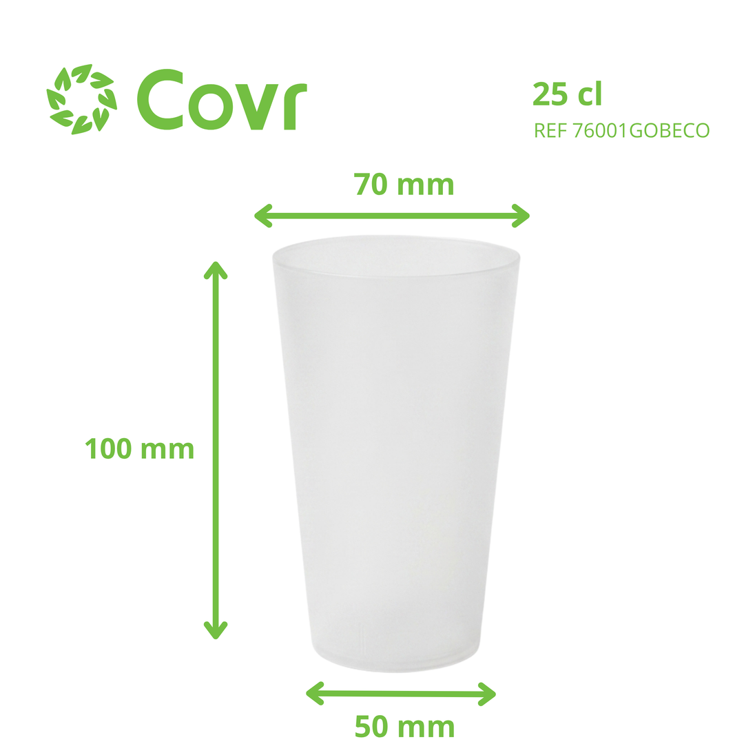 Gobelet réutilisable 25 cl