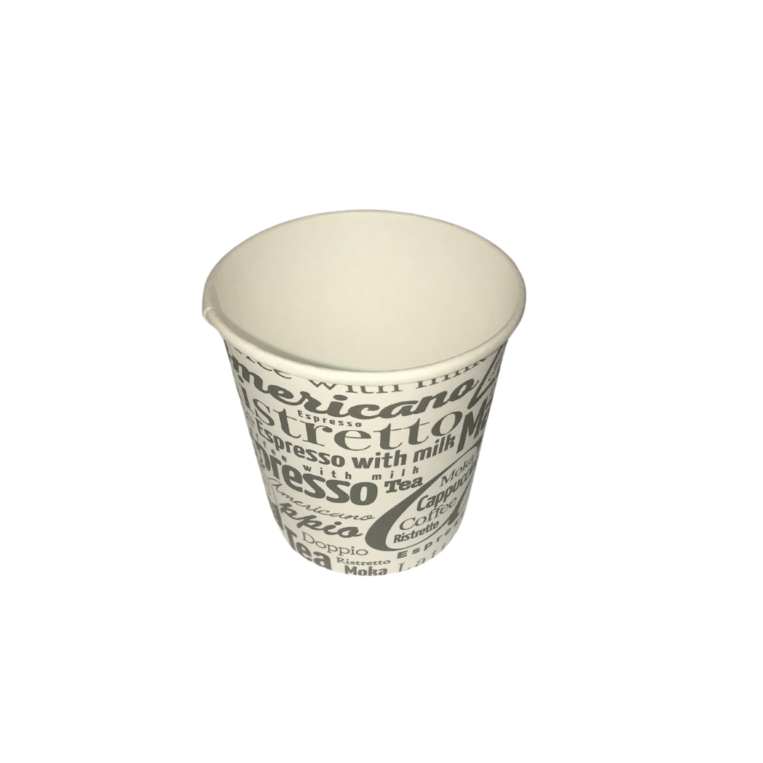 Cardboard cup 10-12cl / 4oz - Coffee decor