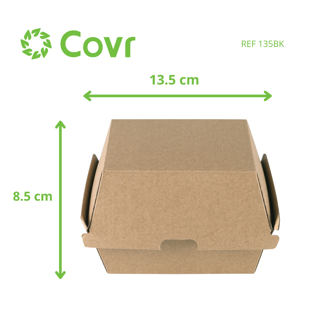 Caja para hamburguesas con microacanalado