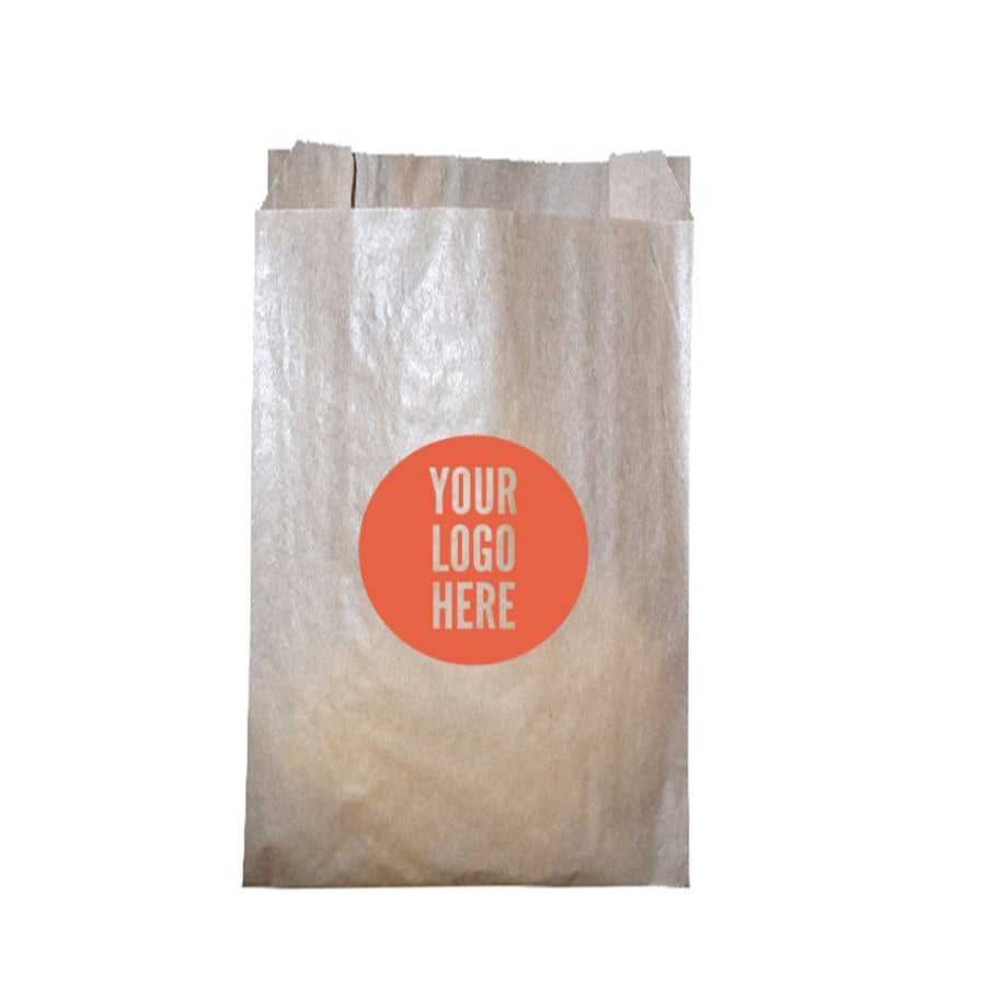 Sac croissant kraft brun
