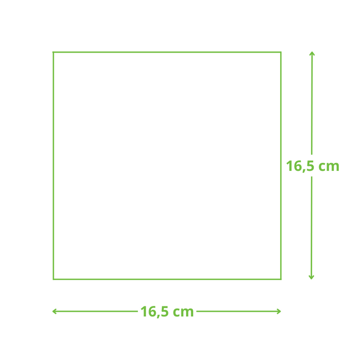 Weiße Servietten 2-lagig 33x33 (2700 Stück)