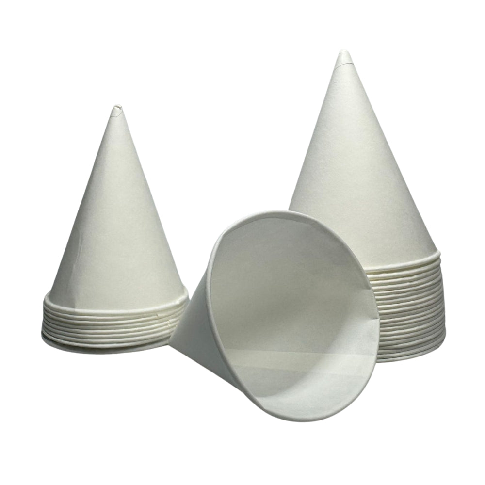 Paper cone cups 4.5 oz – 130 ml (120,000 units / pallet)