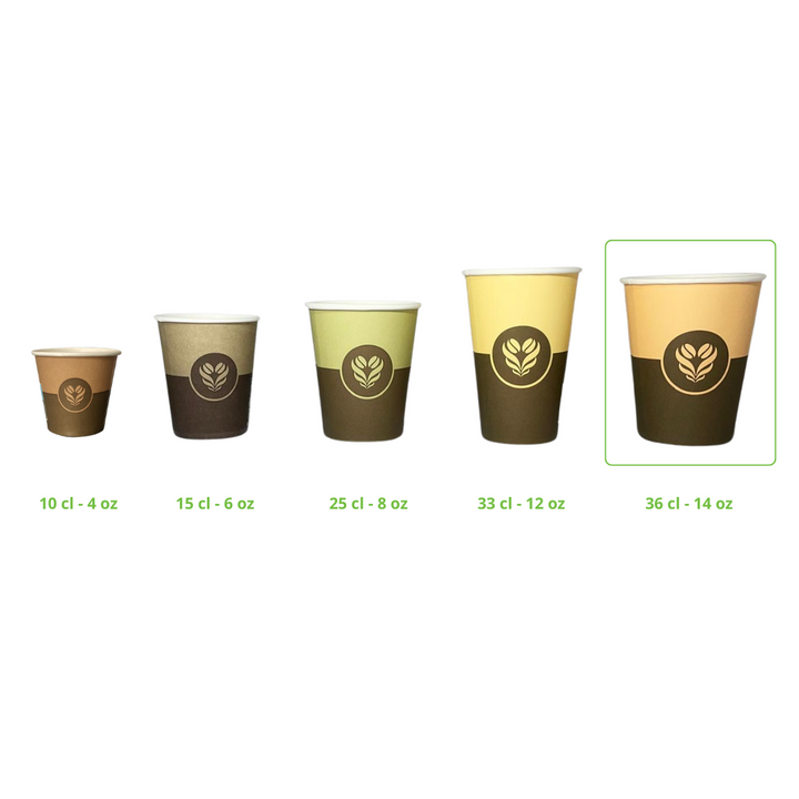 Vasos con Diseño Barista 36 cl - 14 oz