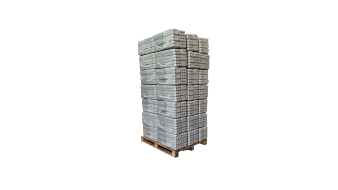 Boîtes à œufs en cellulose moulée 3x6 Pick&Pack M/L