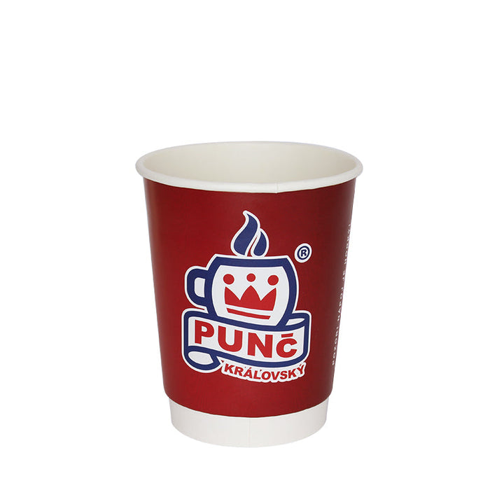 Gobelets carton sans plastique double paroi 33 cl / 12 oz personnalisés