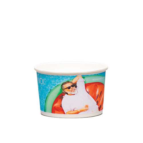 Pots de glace personnalisés 130 ml