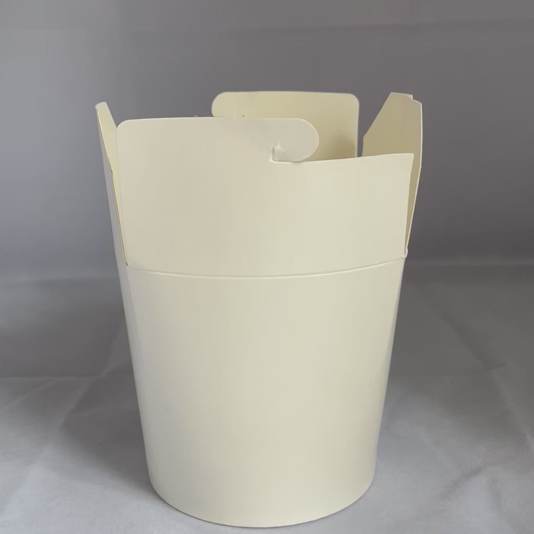 Cajas de pasta 750ml de cartón blanco (500 unidades)