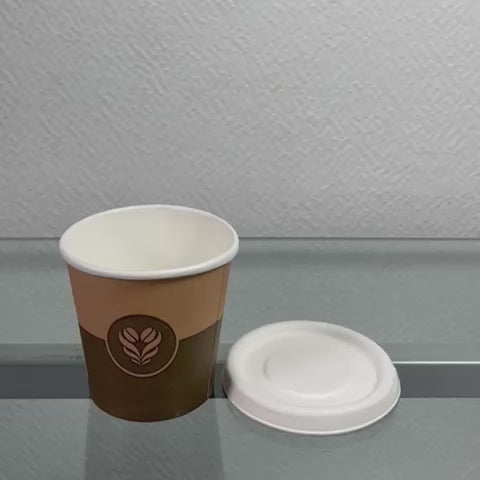 Gobelets Décor Barista 10/12 cl - 4 oz