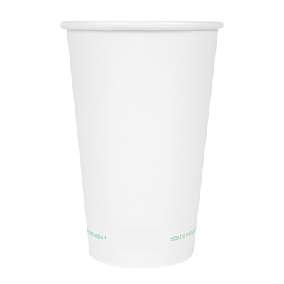 Gobelets Carton Sans Plastique 33 cl / 12 oz - 255 g/m²